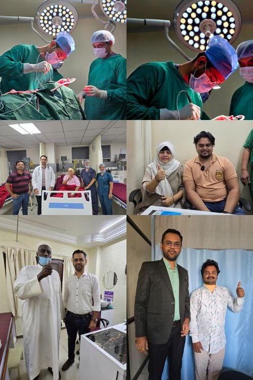 Dr Deep Parmar consultation and patient care