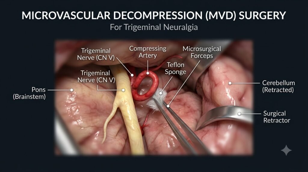 Microvascular Decompression (MVD) Surgery for Trigeminal Neuralgia: Complete Guide
